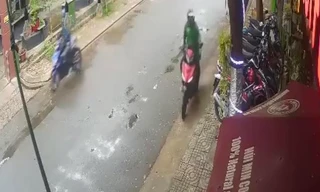 Dàn cảnh hỏi đường để trộm xe ở TP.HCM