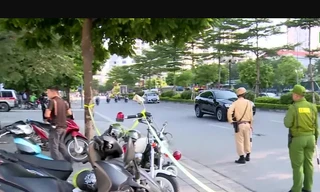 Nhiều thanh niên quay đầu bỏ chạy khi gặp chốt 141