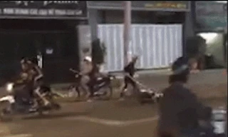 Hàng chục thiếu niên hỗn chiến trong đêm