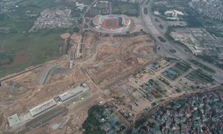 Đường đua F1 dần hình thành sau 7 tháng thi công