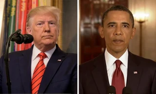 So sánh cách Trump và Obama thông báo diệt trùm khủng bố