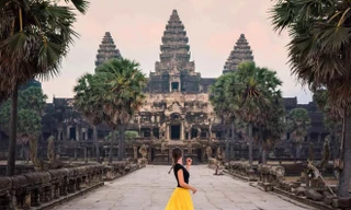 Kiến trúc cổ xưa của công trình tôn giáo nổi tiếng Campuchia
