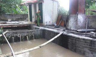 Xưởng tái chế bao bì gây ô nhiễm môi trường