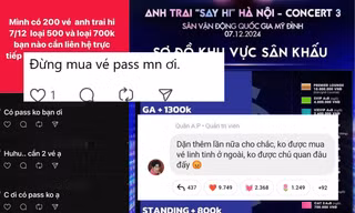 Vé concert ATSH Hà Nội bị phe vé đẩy giá chóng mặt, fan đề xuất giải pháp