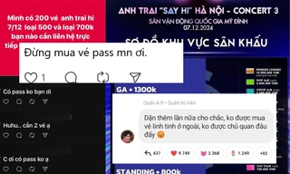 Vé concert ATSH Hà Nội bị phe vé đẩy giá chóng mặt, fan đề xuất giải pháp