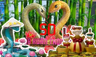 Đường hoa Nguyễn Huệ "lên đồ" lung linh, sẵn sàng đón Tết Ất Tỵ