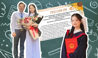 Gia đình nữ sinh có bài phát biểu tri ân gây sốt Tường Vi xin ngừng nhận hỗ trợ