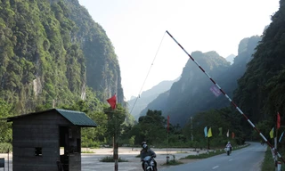 Trạm Kiểm lâm Trộ Mơợng, nơi để xảy ra nhiều nghi vấn trong vụ 3 cây huê nghìn tỷ bị đốn hạ