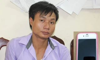 Đối tượng Thắng và tang vật vụ cướp