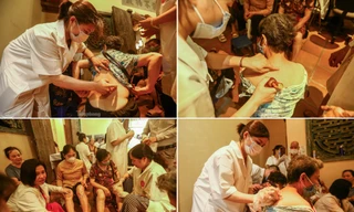 Trải nghiệm bắt mạch, xoa bóp, bấm huyệt tại phố nghề Đông Nam dược Lãn Ông