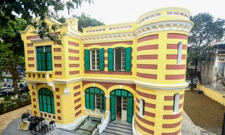 Cận cảnh biệt thự Pháp cổ được trùng tu chuẩn bị mở cửa đón khách ở Hà Nội