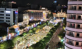 Phố đi bộ nơi 'tọa độ kim cương' của Phổ Yên chính thức lộ diện