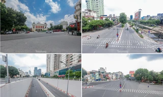 Đường phố Thủ đô khác lạ trong dịp lễ 2/9