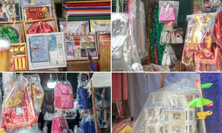 Bày la liệt 'nhà lầu, ô tô, hàng hiệu', phố vàng mã vẫn 'ế khách' sát ngày rằm tháng 7