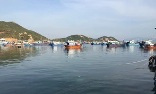 Đảo Bình Ba thanh bình, xinh đẹp. Ảnh:Kelly Huỳnh/Zing.