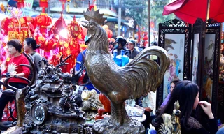 25 triệu một con gà đúc đồng 'khủng'