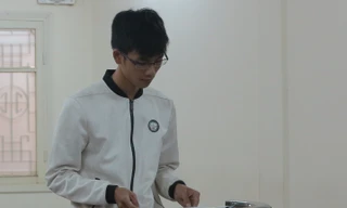 Bị cáo Vũ Văn Quyền tại phiên tòa.