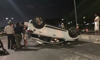 Hiện trường vụ tai nạn.