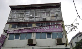 Nhà nghỉ nơi nghi ngờ cháu T. bị giữ.