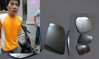 Bắt đối tượng vặt gương ô tô đắt tiền