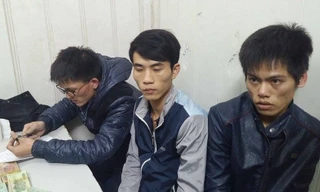 Các đối tượng tại cơ quan công an