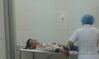 Nạn nhân bị tấn công trên giường bệnh.