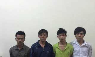 Các đối tượng bị bắt giữ