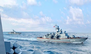 Những chiến hạm oai dũng trên biển Đông của Hải quân Việt Nam