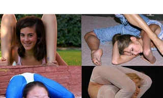 Người dẻo như... kẹo kéo