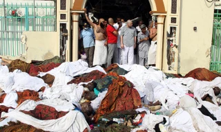 Xác người chết la liệt trong thảm họa giẫm đạp ở thánh địa Mecca