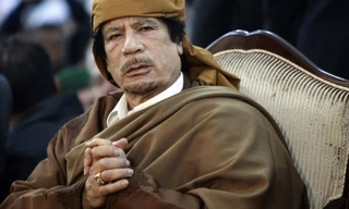 Cố Tổng thống Libya bị lật đổ Muammar Gaddafi