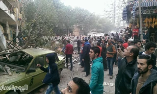 Hiện trường vụ nổ