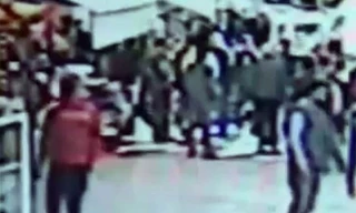 Cảnh quay trên camera giám sát 