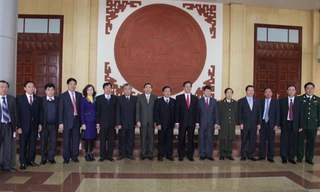 Thủ tướng Nguyễn Tấn Dũng làm việc tại Ninh Bình