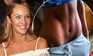 Siêu mẫu nội y khoe vòng eo 'con kiến' đẹp mê hồn