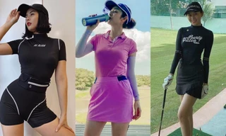 Dàn mỹ nhân V-Biz nhập hội chơi golf đọ sắc vóc thần thái đầy “chanh sả”