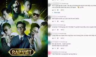 “Rap Việt” lên sóng nhận về “cơn mưa lời khen”, leo lên #3 Trending khi chưa đầy 1 ngày