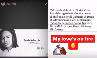 Decao phản ứng hài hước trước tin đồn “tình cũ có tình mới”
