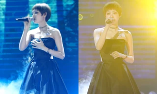 Hiền Hồ xinh như búp bê, lần đầu hát live cực tình cảm hit “Gặp nhưng không ở lại”