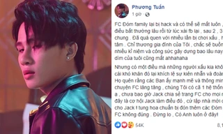 Jack nói gì trước nghi vấn FC “lục đục”, fanpage liên tục bị “hack”?