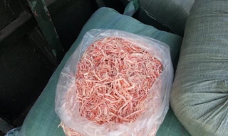 Thu giữ gần một tấn mực khô nghi làm từ nhựa, cao su