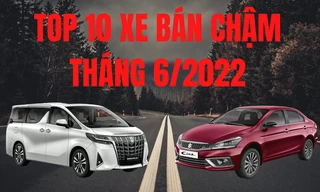 Top 10 ô tô có doanh số thấp nhất tháng 6 tại Việt Nam