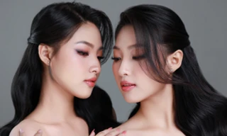 Cặp đôi chị em ‘gây sốt’ với tài năng ngoại ngữ, ước mơ trở thành MC song sinh tam ngữ