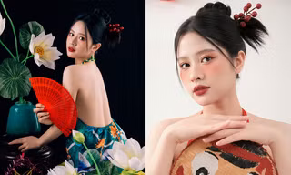 Nữ sinh Cao đẳng Bách khoa khoe nhan sắc ngọt ngào trong bộ ảnh đón Trung thu