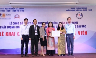 7 chương trình đào tạo của trường ĐH Nguyễn Tất Thành đạt chuẩn kiểm định