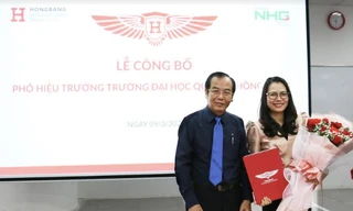 Trường ĐH Quốc tế Hồng Bàng có Phó Hiệu trưởng mới