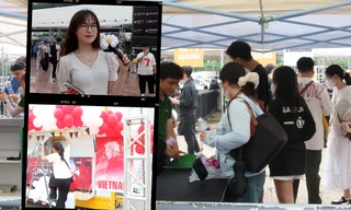 SVĐ Mỹ Đình trước "giờ G" concert có G-Dragon, CL: Loạt booth của fan sẵn sàng