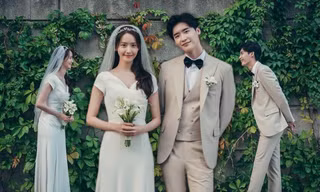 Đã có ảnh cưới nét căng của Yoona - Lee Jong Suk (Big Mouth) nhưng fan vẫn chưa hài lòng
