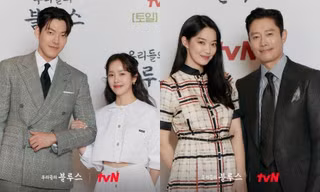 Nước cờ cao tay của biên kịch để Shin Min Ah và Kim Woo Bin cùng góp mặt trong "Our Blues"