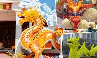 Linh vật rồng Tết 2024: Một chú có biểu cảm gây bão, Vnet nhớ "huyền thoại Pikalong"